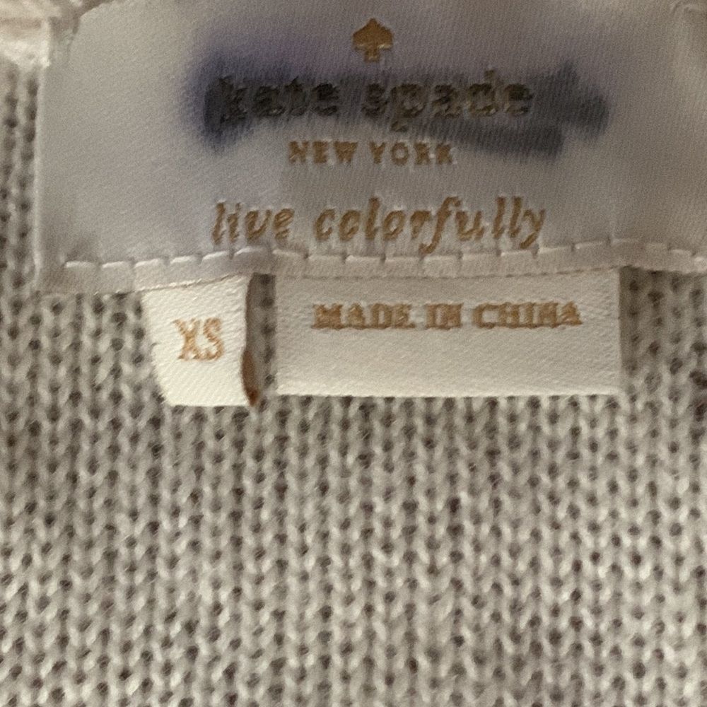 Kate Spade ♠️ Ruffle Pom Cardigan - Picture 11 of 15